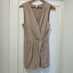 BCBGeneration tan romper size small